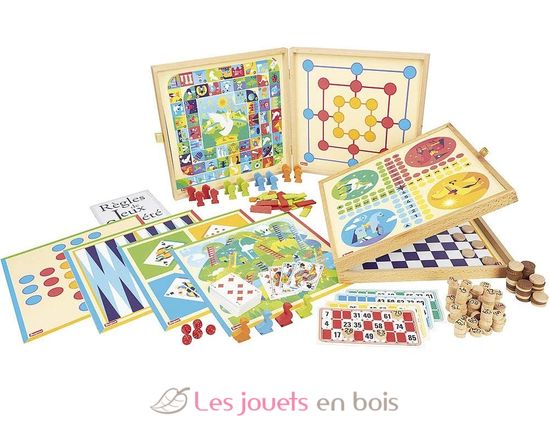 Coffret Jeux de Société 150 règles JJ8124 Jeujura 4