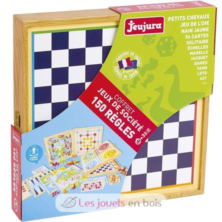 Coffret Jeux de Société 150 règles JJ8124 Jeujura 3