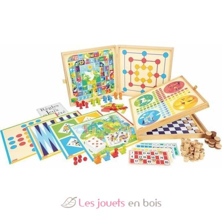 Coffret Jeux de Société 150 règles JJ8124 Jeujura 1