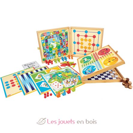 Coffret de jeux de société 150 règles JJ8125 Jeujura 2