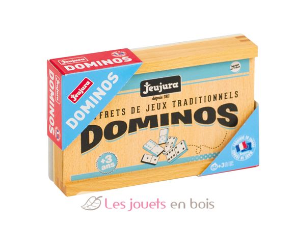 Jeu de dominos en bois JJ8142 Jeujura 2