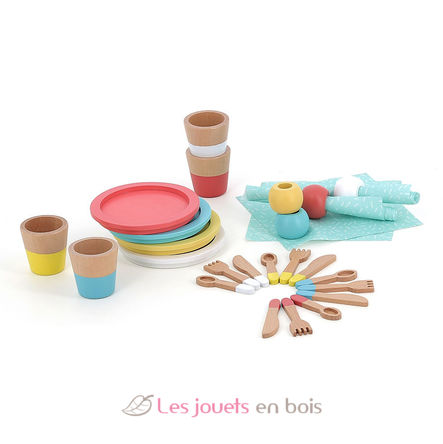 Dinette repas en bois V8178 Vilac 5