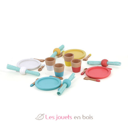 Dinette repas en bois V8178 Vilac 1