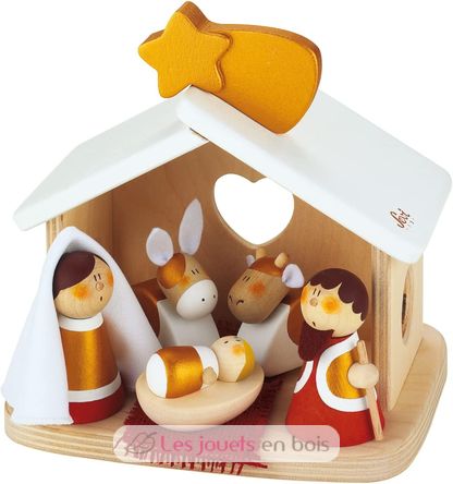 Crèche De Noël Extérieur 8 Figurines - Décoration Jardin Résistante Aux Intempéries, Facile à Installer !