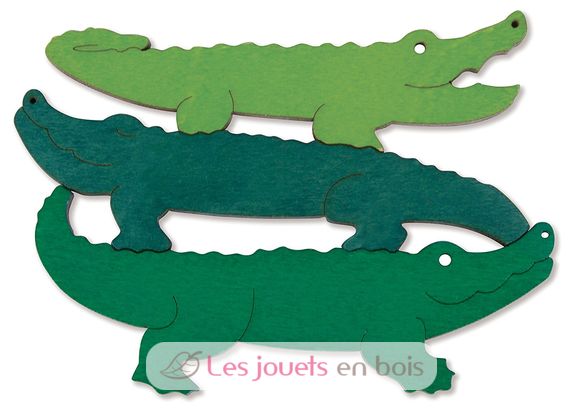 Puzzle - Crocodiles HA-E6508 Hape Toys 2