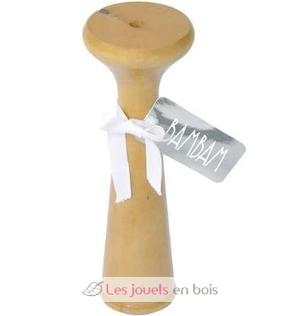 Corne écoute bébé en bois naturel BB82057 Bambam 1