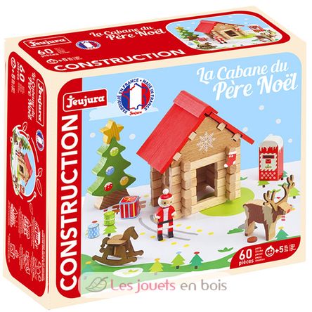 La cabane du Père Noël 60 pièces JJ8214 Jeujura 1