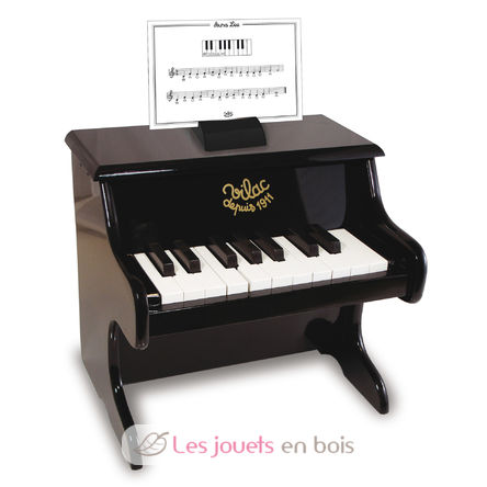 Piano en jouet pour enfant en bois Noir 2 octaves - Small Foot Design -  Instruments pour enfants Noïzikidz