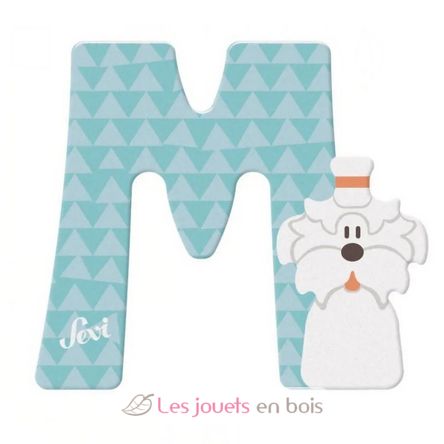 Lettre M - Bichon Maltais SE-83013 Sevi 1