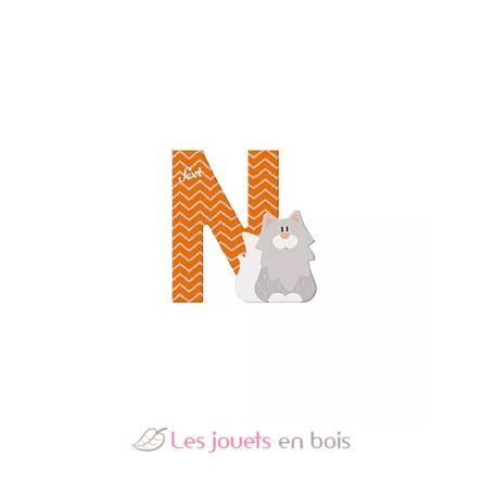 Lettre N - Chat Norvégien SE-83014 Sevi 2