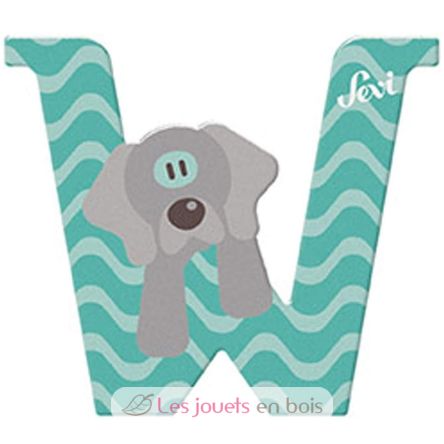 Lettre W - Weimaraner SE-83023 Sevi 2