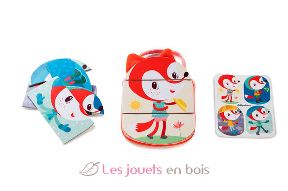 Alice, puzzle météo LL-83084 Lilliputiens 1