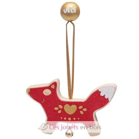 Set déco Noël rouges 3 pcs SE83098 Sevi 2