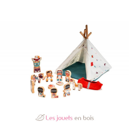 Le tipi et les indiens LL83146 Lilliputiens 4