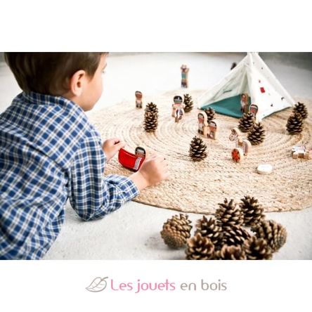 Le tipi et les indiens LL83146 Lilliputiens 8