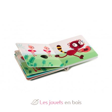 Livre tactile et sonore Jungle LL-83153 Lilliputiens 3