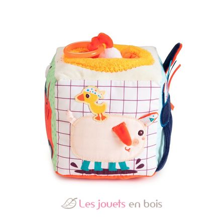 Cube sonore d'activités Ferme LL-83156 Lilliputiens 3