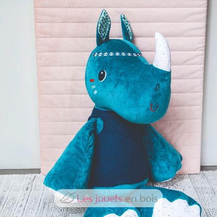 Peluche Marius le rhino 50 cm LL83202 Lilliputiens 3