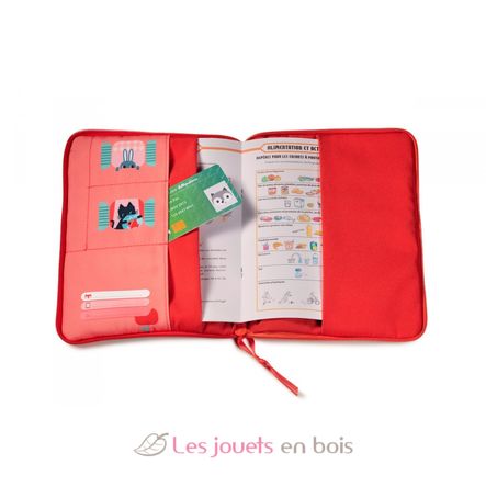 Housse carnet de santé Forêt LL83282 Lilliputiens 2