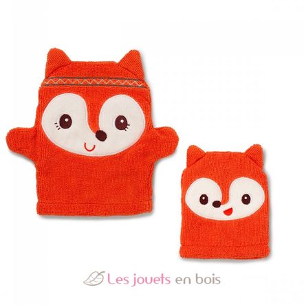 Gants de toilette enfant Alice LL83355 Lilliputiens 1