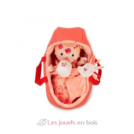 Poupée Lena et son couffin LI-83375 Lilliputiens 4