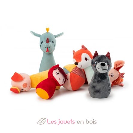 Mon premier jeu de quilles forêt LI-83465 Lilliputiens 4