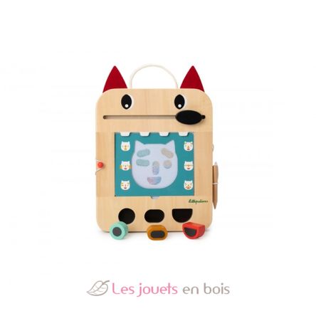 Ardoise magique Louis le loup LI-83473 Lilliputiens 8