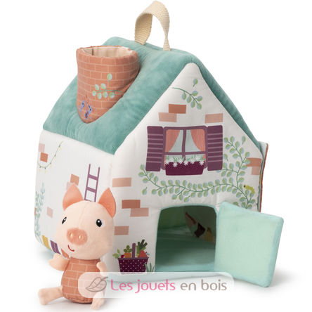 Maisons du loup et des 3 petits cochons LL83490 Lilliputiens 4