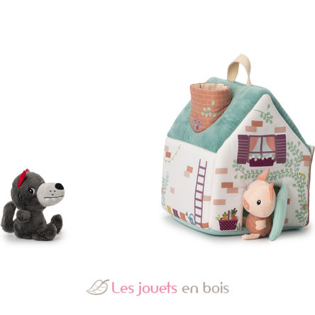 Maisons du loup et des 3 petits cochons LL83490 Lilliputiens 5