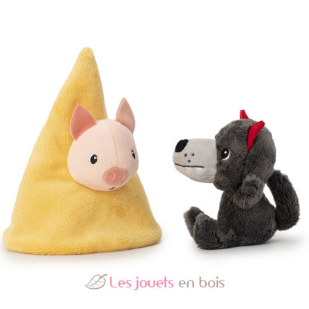 Maisons du loup et des 3 petits cochons LL83490 Lilliputiens 6