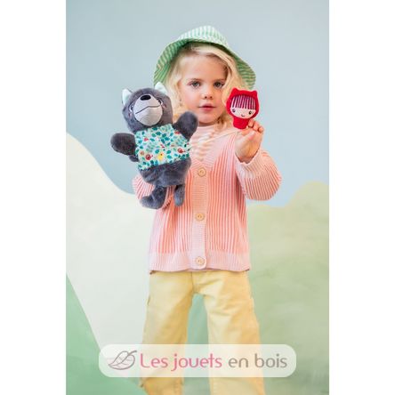 Marionnette à main Louis le loup LL-83517 Lilliputiens 5