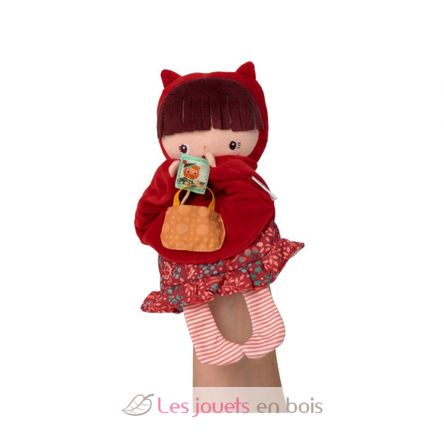 Marionnette à main Chaperon rouge LL-83519 Lilliputiens 3
