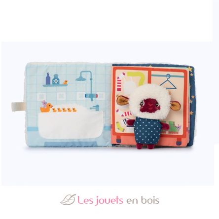 Livre d'activités Bonne nuit Yvon LI-83536 Lilliputiens 4