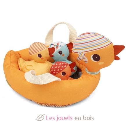 Maman canard et ses canetons aimantés LI-83580 Lilliputiens 4