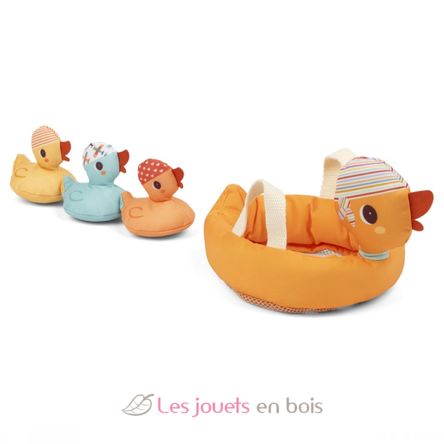 Maman canard et ses canetons aimantés LI-83580 Lilliputiens 1