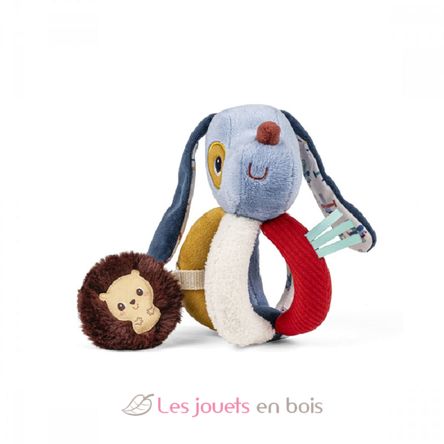 Hochet à poignées Jules le chien LI-83616 Lilliputiens 3