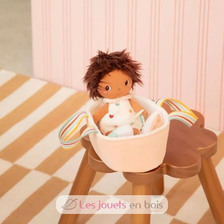 Poupée en tissu Misha et son couffin LL83723 Lilliputiens 2