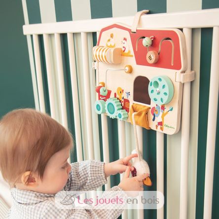 Panneau d'activités en bois Ferme LL83745 Lilliputiens 2