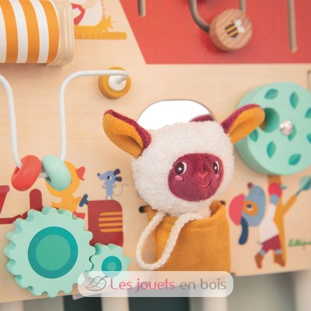 Panneau d'activités en bois Ferme LL83745 Lilliputiens 4