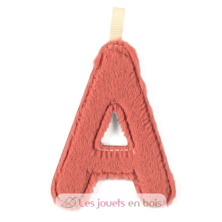 Lettre A rose phosphorescente LL83859 Lilliputiens 1