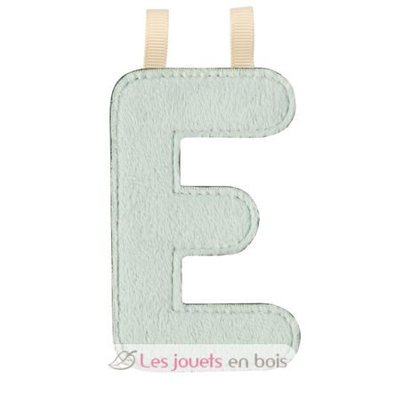 Lettre E bleue phosphorescente LL83864 Lilliputiens 1