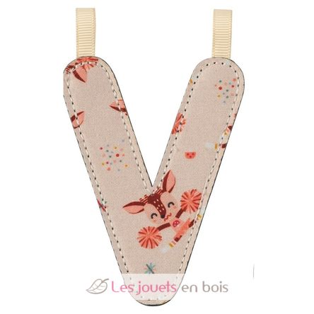 Lettre V phosphorescente LL83885 Lilliputiens 2