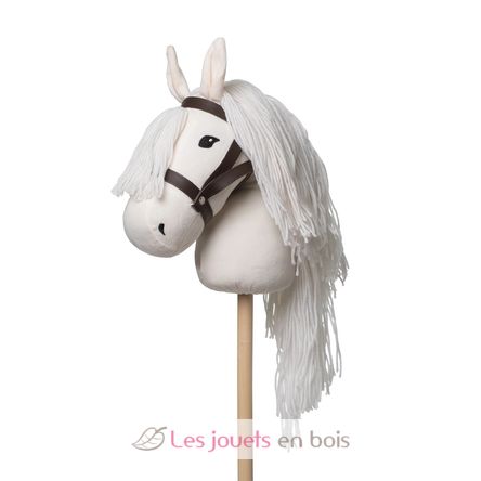 Tête de cheval blanc à chevaucher As-84352 ByAstrup 1