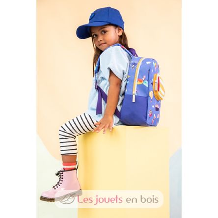 Sac à dos Voyage dans les airs LL84485 Lilliputiens 3