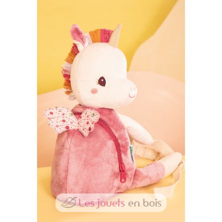 Sac à dos doux Lena la licorne LI-84488 Lilliputiens 5