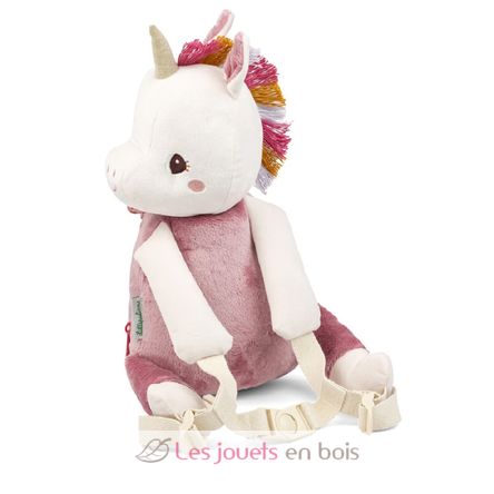 Sac à dos doux Lena la licorne LI-84488 Lilliputiens 3