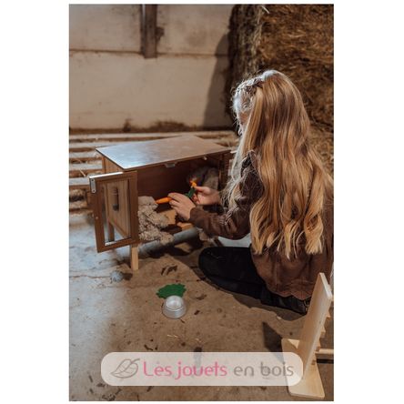 Lapin en peluche et son bébé As-84626 ByAstrup 4