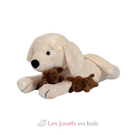 Chien en peluche et ses chiots As-84627 ByAstrup 1