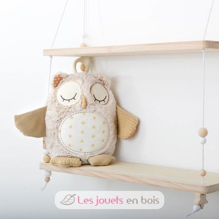 Peluche musicale Chouette CloudB-8524-OW8 Cloud b 4