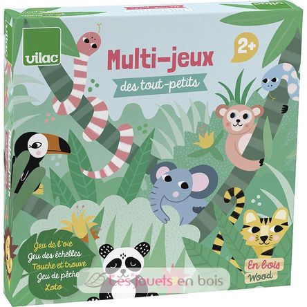 Jeu de peche magnetique michelle carlslund, jouets en bois